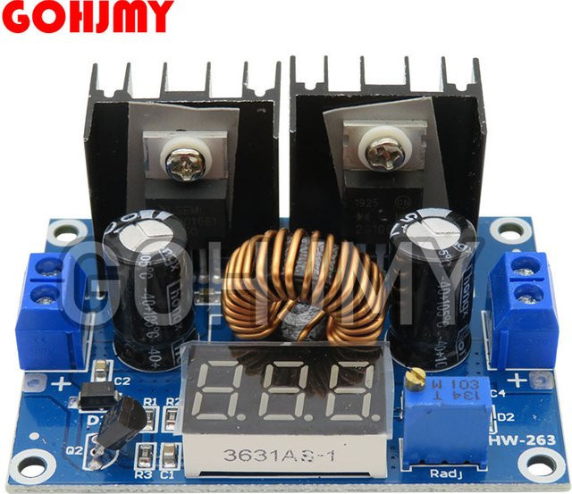 GOHJMY XL4016E1 XH-M404 DC-DC Abwärtsspannungsregler Digital PWM Einstellbar, Blau - Bild 1