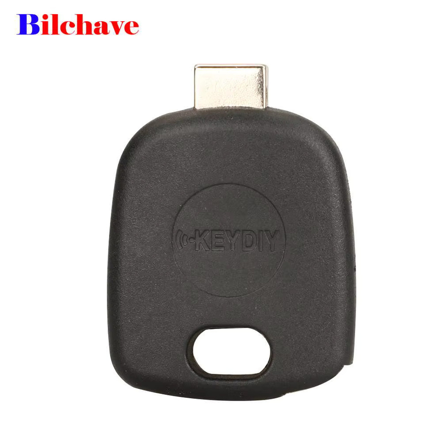 Jingyuqin 10 Stück KEYDIY Universal-Transponderschlüsselgehäuse mit Center Groove Blade KD VVDI Klingenkopf und Chip-Halter, Schwarz - Bild 3