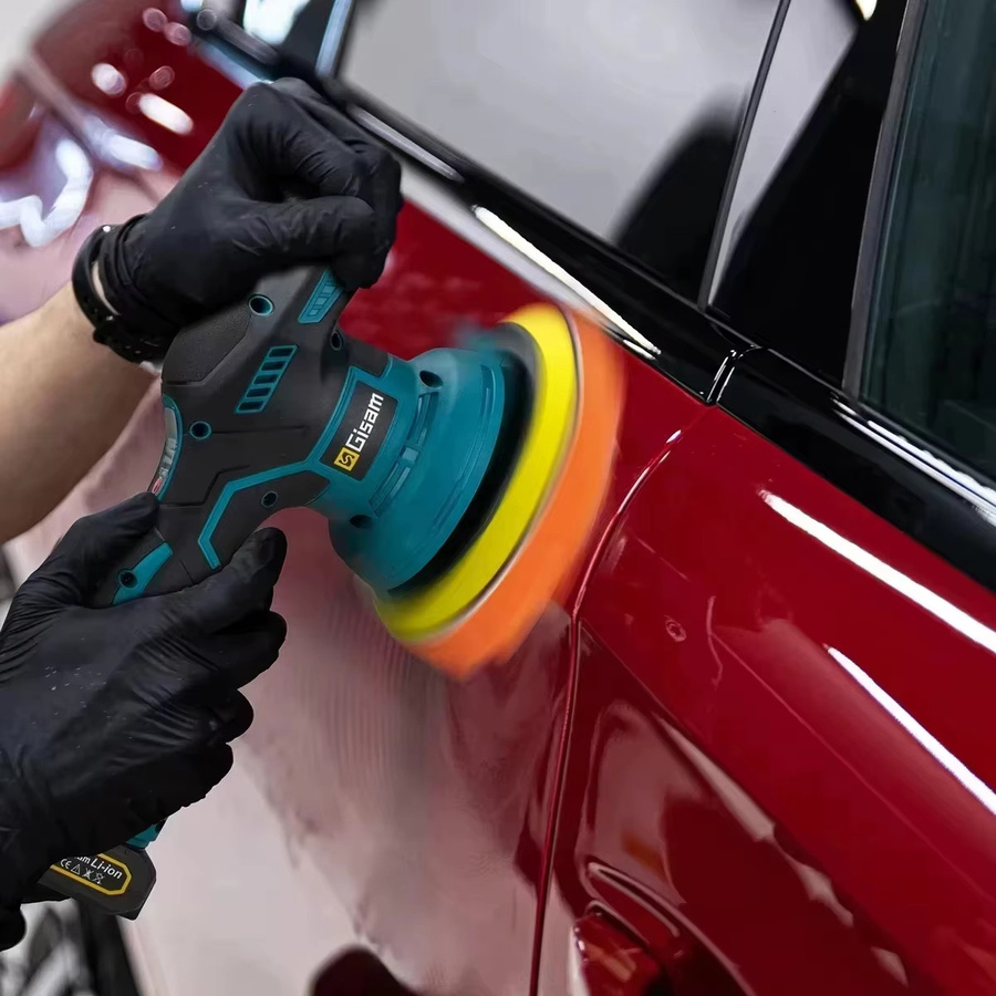 G nto Akku-Autopolierer mit 8 Gängen, elektrisches Poliergerät für die Fahrzeugpflege, kompatibel mit Makita 18V LXT Akkus - Bild 6
