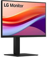 LG LED-Monitor 24BA55W-B in Schwarz mit 23,8 Zoll IPS-Display, 1920x1200 Auflösung, HDMI, DisplayPort und USB - Bild 1