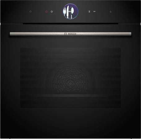 Bosch Elektro-Backofen mit Dampfgarer in Schwarz HSG7261B1
