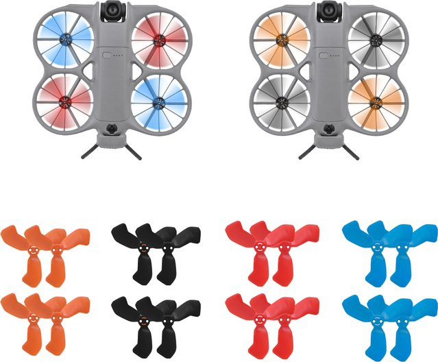 DJI NEO 2 Ersatzpropeller Set in Blau mit Schnellspanner - Bild 1
