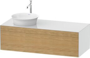 Duravit Waschtischunterschrank White Tulip in White, Breite: 130 cm, Tiefe: 55 cm, Höhe: 55 cm - Bild 1