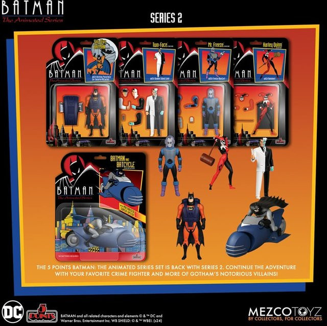 Mezco Toyz Batman The Animated Series Series 2 Deluxe Set, Actionfigur - Bild 1