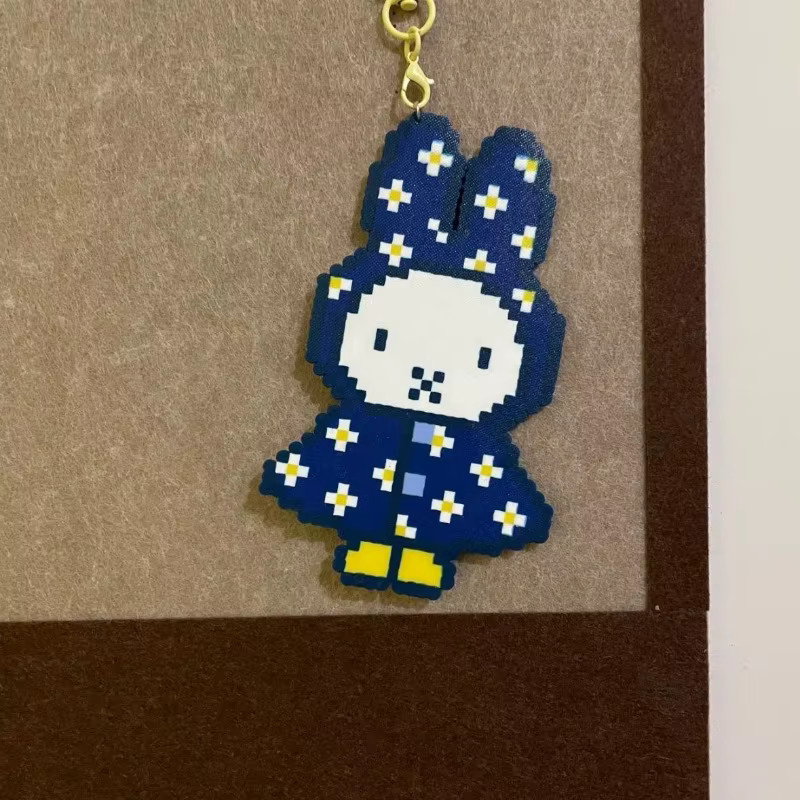 Miffy Acryl-Schlüsselanhänger, Cartoon Rucksack-Dekorationsanhänger - Bild 2