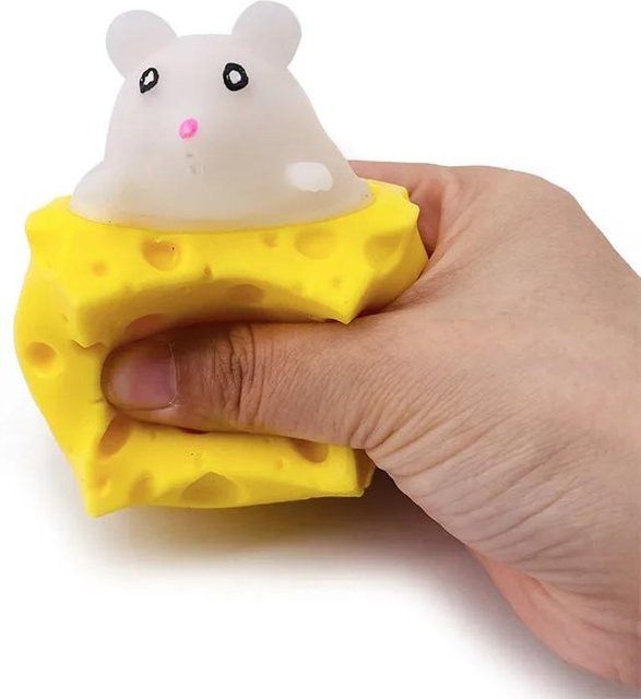 BC Pet Supplies Stressball Maus, weiß - Bild 1
