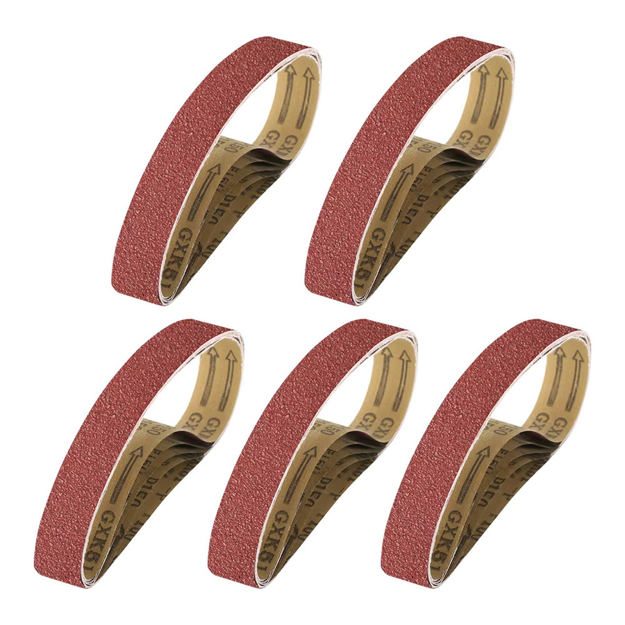 CMCP Schleifbänder 5 Stück für Bandschleifer, Körnung 40–320, B: 30 mm, L: 533 mm, zum Schleifen von Holz und weichem Metall sowie zum Polieren - Bild 6