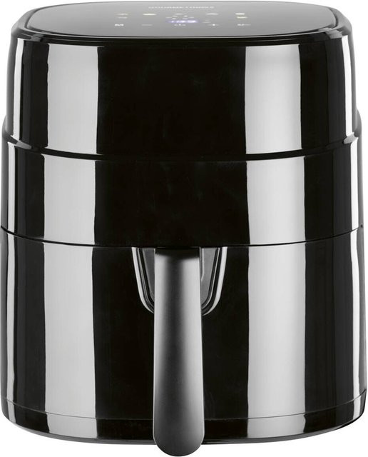 GOURMETmaxx Heißluftfritteuse 16538 in Schwarz aus Metall mit 4,5 l Volumen, B/H/T: 34,4 x 30,5 x 26,5 cm - Bild 1