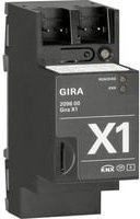 Gira X1 Visualisierungsserver für mobile Endgeräte und Logikmodul Typ 209600 in Schwarz mit Wi-Fi und Ethernet/LAN - Bild 1