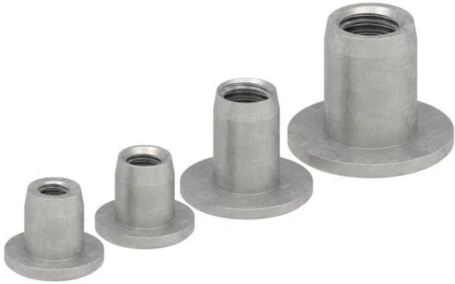 FeNau Hülsenmutter M6 Flachkopf aus Edelstahl V2A in Silber - Bild 1