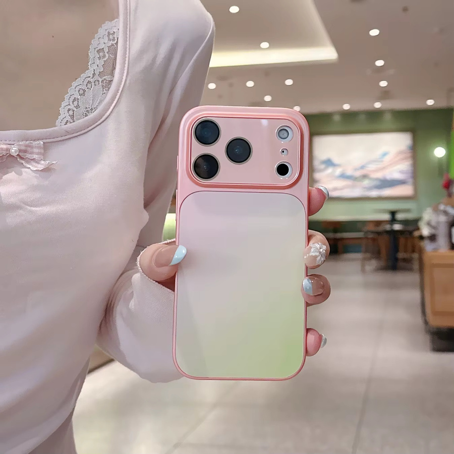 Stoßfeste Soft-Bumper-Schutzhülle mit Farbverlauf für dein Apple iPhone 17 Air 16 15 14 13 Pro Max in Multicolour - Bild 1