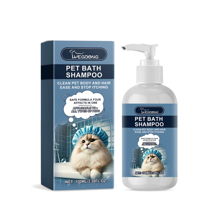 YEGBONG Tiershampoo für Katzen und Hunde, reinigendes und pflegendes Badegel mit feuchtigkeitsspendender Wirkung - Bild 2
