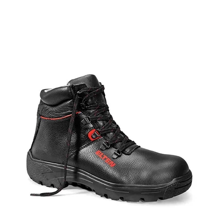 Elten Sicherheitsschnürstiefel George S3 Hi aus Rindleder in Schwarz, Größe 45 - Bild 2