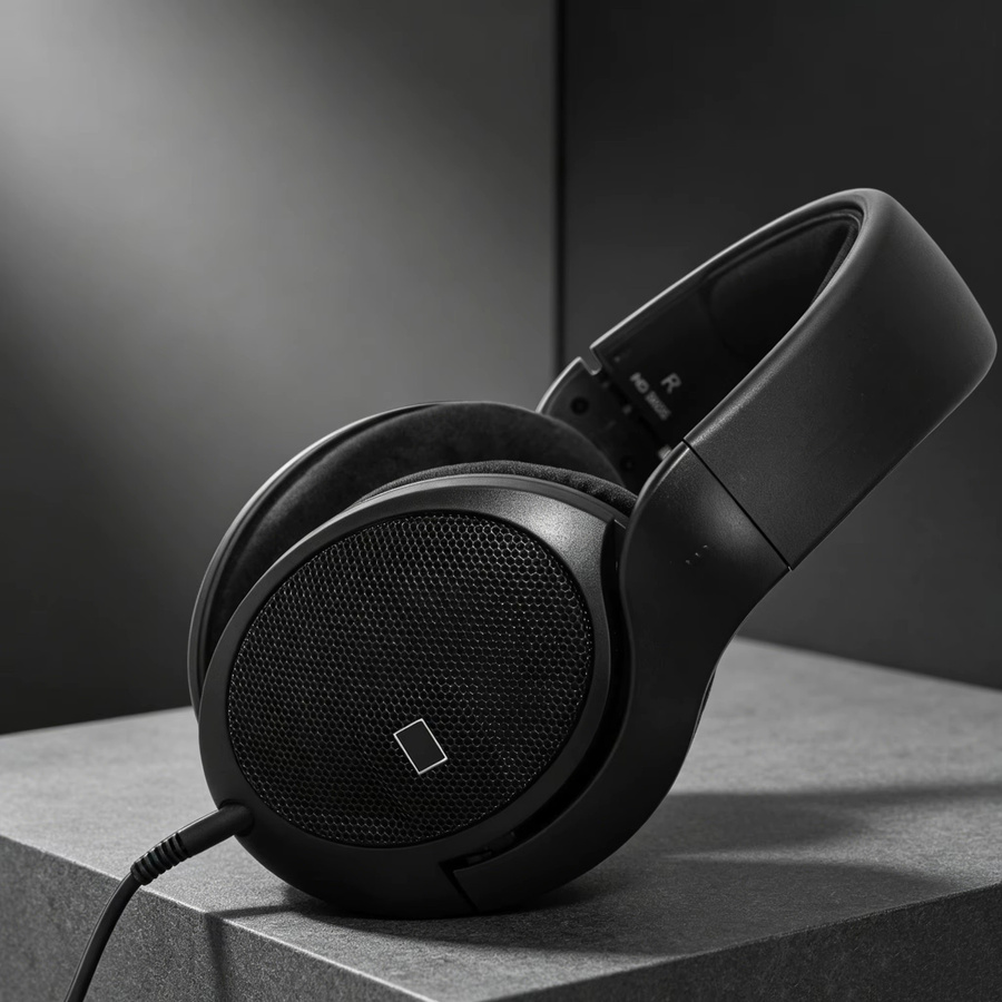 Sennheiser HD 560S Open-Back Over-Ear Studio-Monitor-Kopfhörer in Schwarz mit 3,5 mm Klinkenanschluss - Bild 5