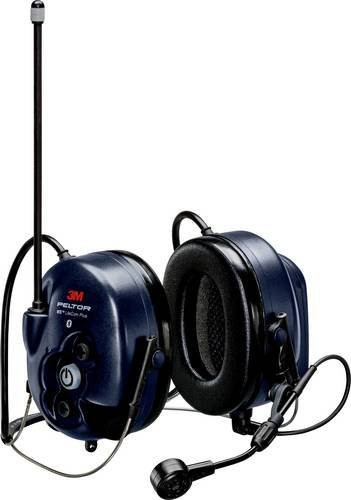 3M Peltor LiteCom Plus Kapselgehörschutz-Headset PMR 446MHz Blau mit 33 dB Dämmung - Bild 1
