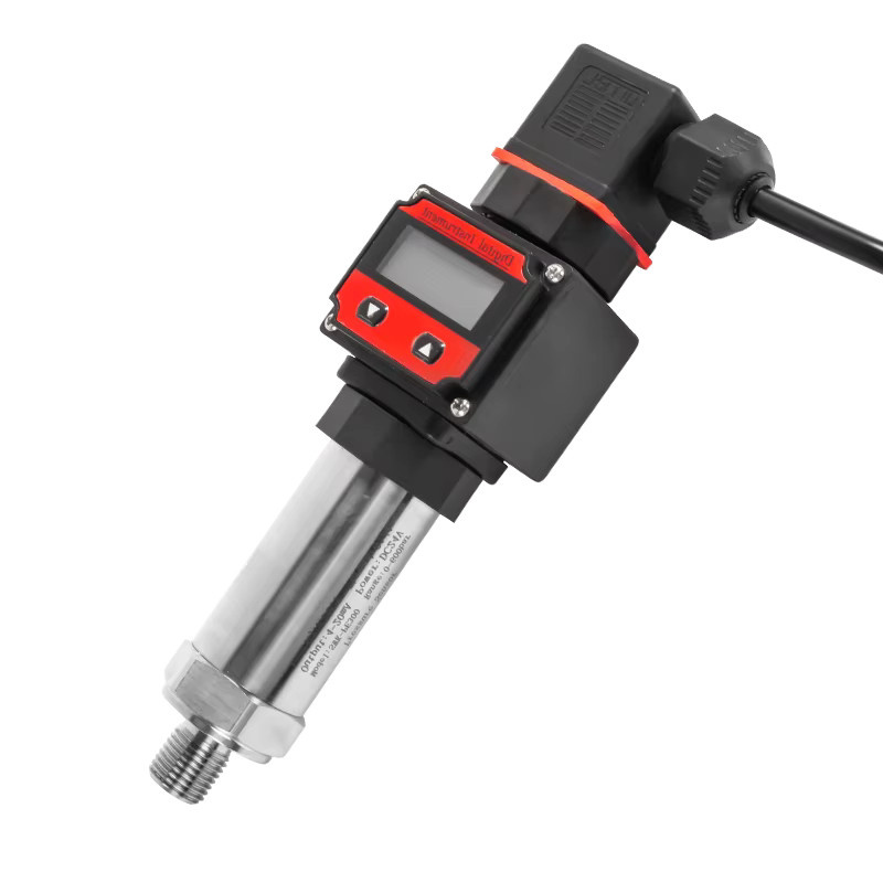 Vadias Digitaler Drucktransmitter mit LCD-Anzeige für Wasser, Öl und Gas, Messbereich 0-10bar, Signal 4-20mA / 0-10V, Farbe: Schwarz - Bild 4