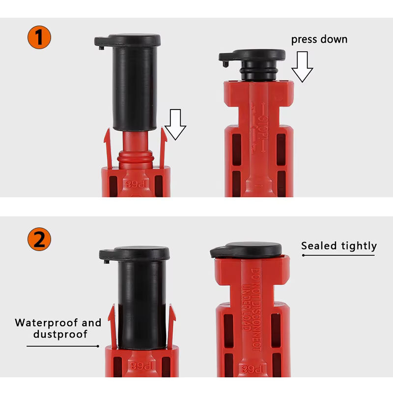 XIONGISOLAR Solar-PV-Stecker-Staubschutzkappen aus Kunststoff in Schwarz für Stecker-Kit-Kabel Smart Cover - Bild 5