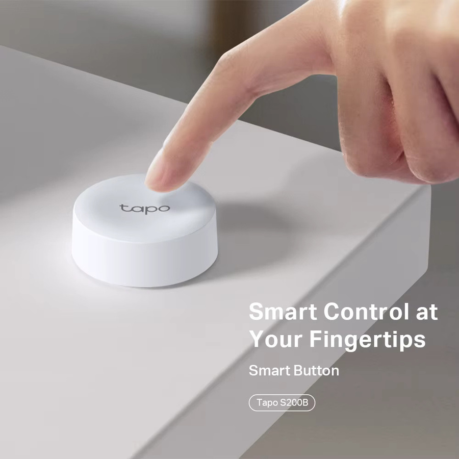 TP-Link Tapo S200B Smart Button in Weiß für kundenspezifische Aktionen, benötigt Tapo Hub - Bild 2
