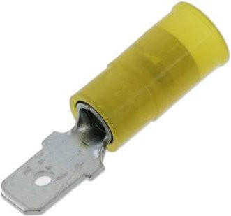 Molex 190250005 Flachstecker in Gelb mit 0,635 mm Abstand - Bild 1