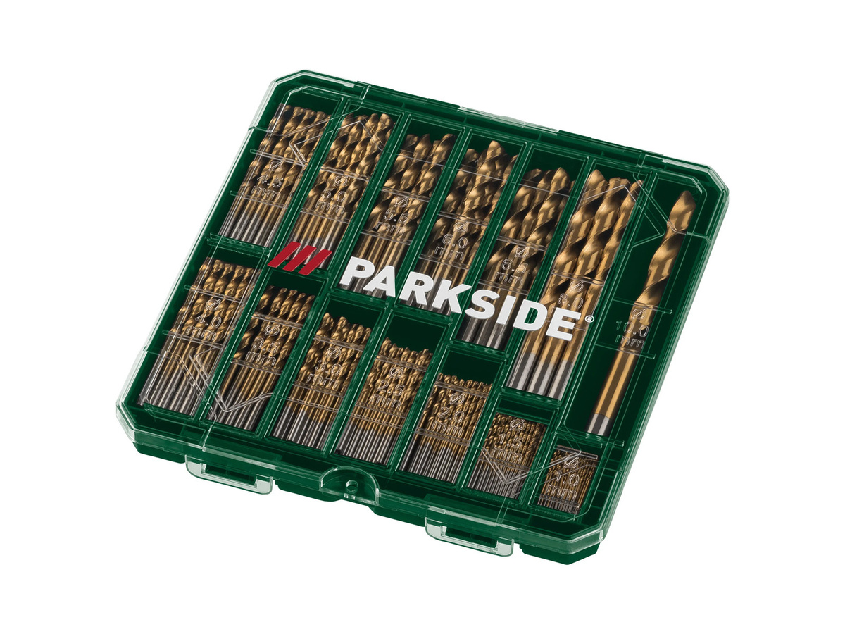 Parkside HSS-Bohrer-Set PBS 130 A1 aus Stahl, 130-teilig - Bild 3