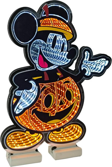 Disney Spiegellicht Mickey Halloween, mehrfarbig, Durchmesser: 40 cm - Bild 1