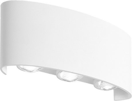 E2 LED-Wandleuchte PETRA Up-Down Wandlampe in Weiss mit 7W und IP54 Schutzklasse - Bild 1