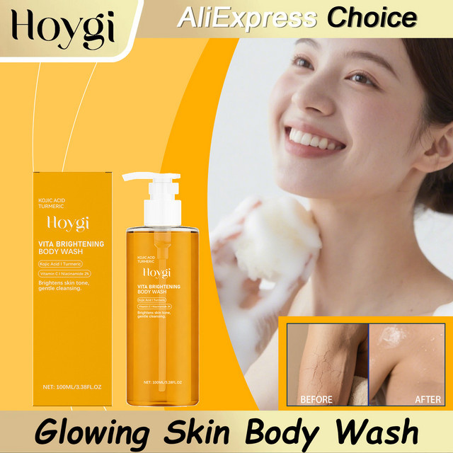 HOYGI Kurkuma Duschgel, 100 ml, mit Niacinamid - Bild 1