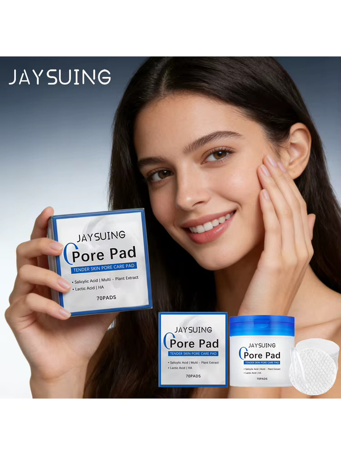 Jaysuing Wattepads mit Hyaluronsäure, Gesicht, Unisex - Bild 3