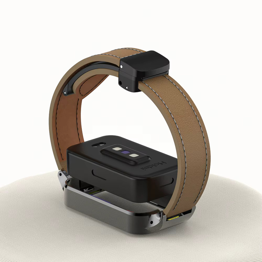 Xiaomi Uhrenarmband Leder, Schwarz, Unisex - Bild 4