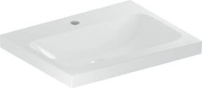 Geberit Waschtisch iCon Light aus Keramik in Weiß, rechteckig, ohne Überlauf, B: 60 cm, T: 48 cm - Bild 1