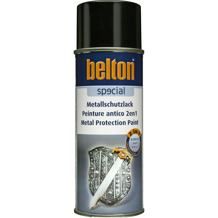 Belton Special Metallschutzlack Schwarz glänzend 400 ml - Bild 2