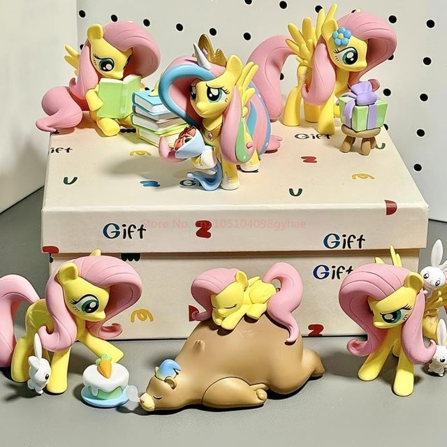 My Little Pony Fluttershy Sweet Diary Series Blind Box Actionfigur als Sammlerstück und Dekorationsornament - Bild 1