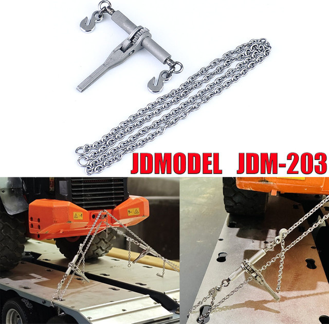 JDMODEL Metall-Simulations-Kettenspanner, Zubehör, Grau - Bild 1