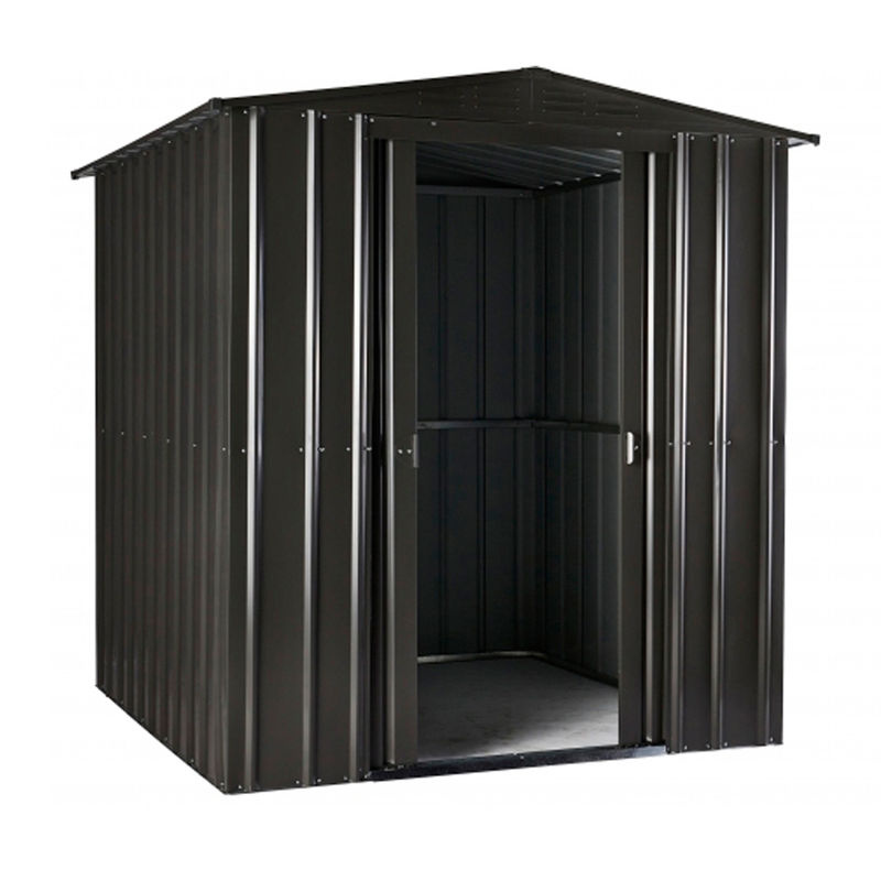 Globel Metall-Gerätehaus Gartenmanager Dream 65 Anthrazit B: 184 cm, T: 154 cm, H: 193 cm - Bild 4