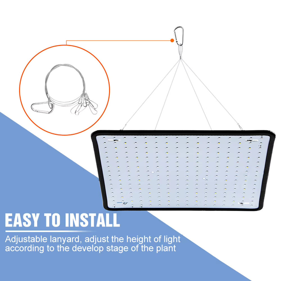 CanLing 200W LED-Wachstumslampe mit Vollspektrum-Quantum-Board für Hydrokultur, Gewächshäuser und Zimmerpflanzen - Bild 3