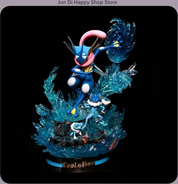 Bandai Pokémon Greninja Leuchtversion Anime-Figur, Modell-Statue, 32cm - Bild 1