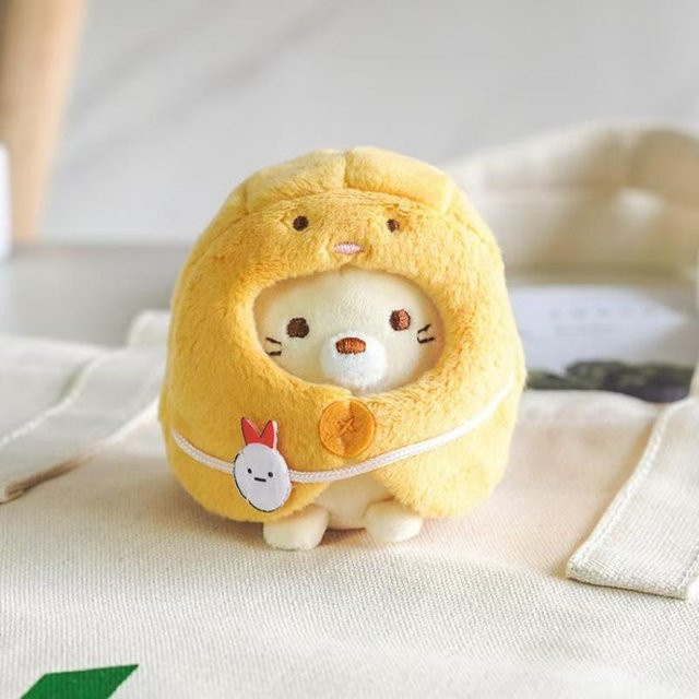 Sumikkogurashi Umhang Serie Plüsch Schlüsselanhänger, ab 14 Jahre - Bild 1