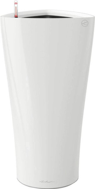 Lechuza Pflanzgefäß Delta Premium Weiß hochglanz Durchmesser: 30 cm, Höhe: 56 cm - Bild 1