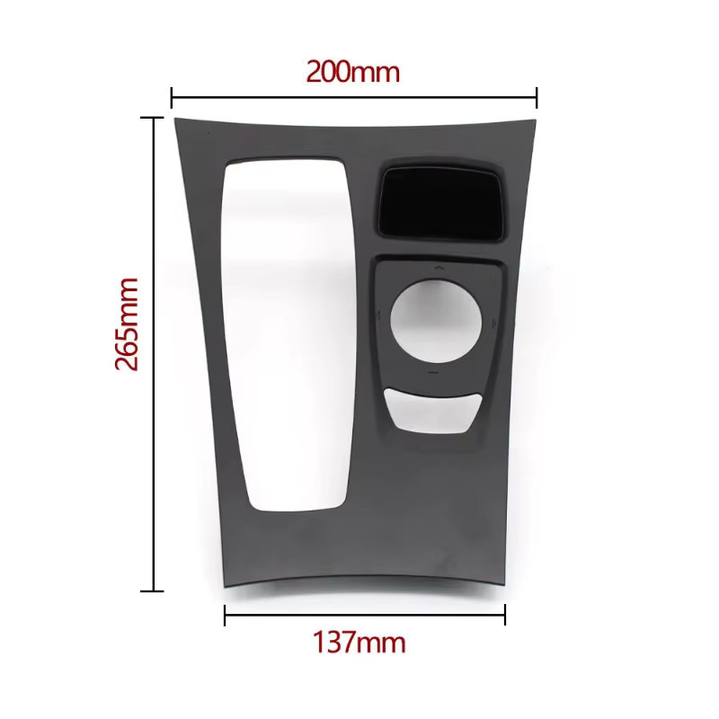 Mittelkonsole Getriebe Shift Box Panel Abdeckung für BMW X5 X6 E70 E71 E72 in Schwarz - Bild 4