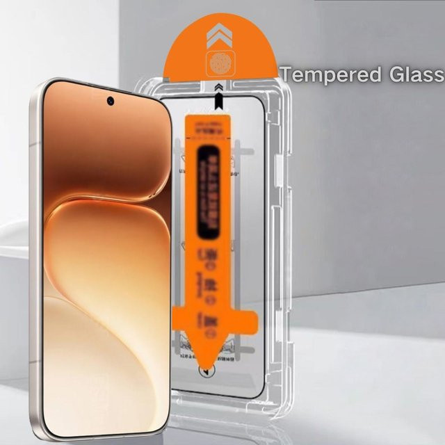 2er-Pack Staubfreies Gehärtetes Glas für Honor 600 Pro und 600 Lite Displayschutz in Transparent mit Installationswerkzeug - Bild 1
