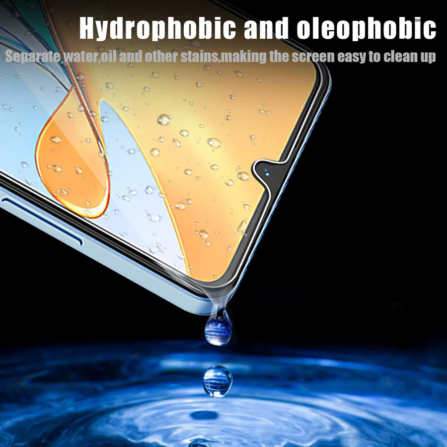 DOOGEE Note 58 und Note 58 Pro Displayschutzfolie aus gehärtetem Glas, transparent - Bild 6