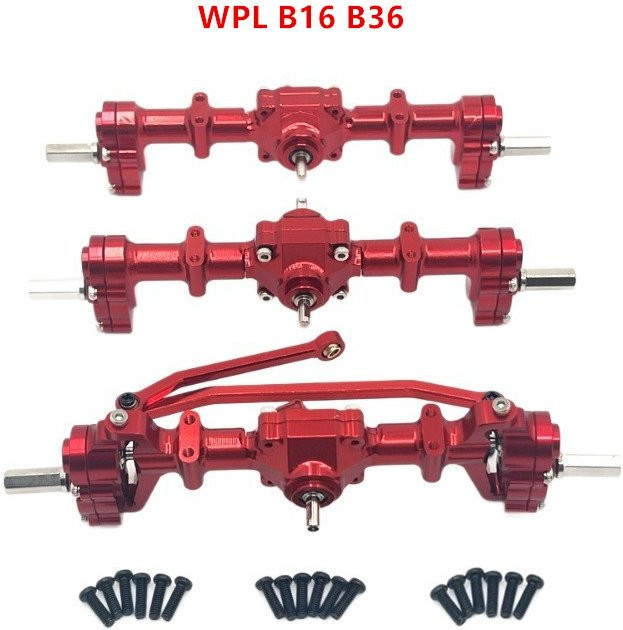 WPL Metall-Upgrade Türachsen, 1:16, RC-Autoteile - Bild 1