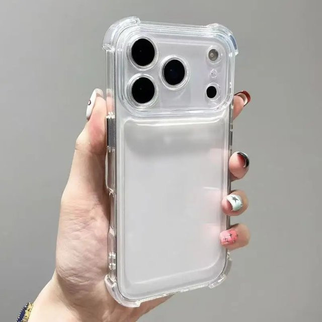 Stoßfeste transparente Handyhülle von RUWANGAA für iPhone 11 bis iPhone 17 Pro Max - Bild 1