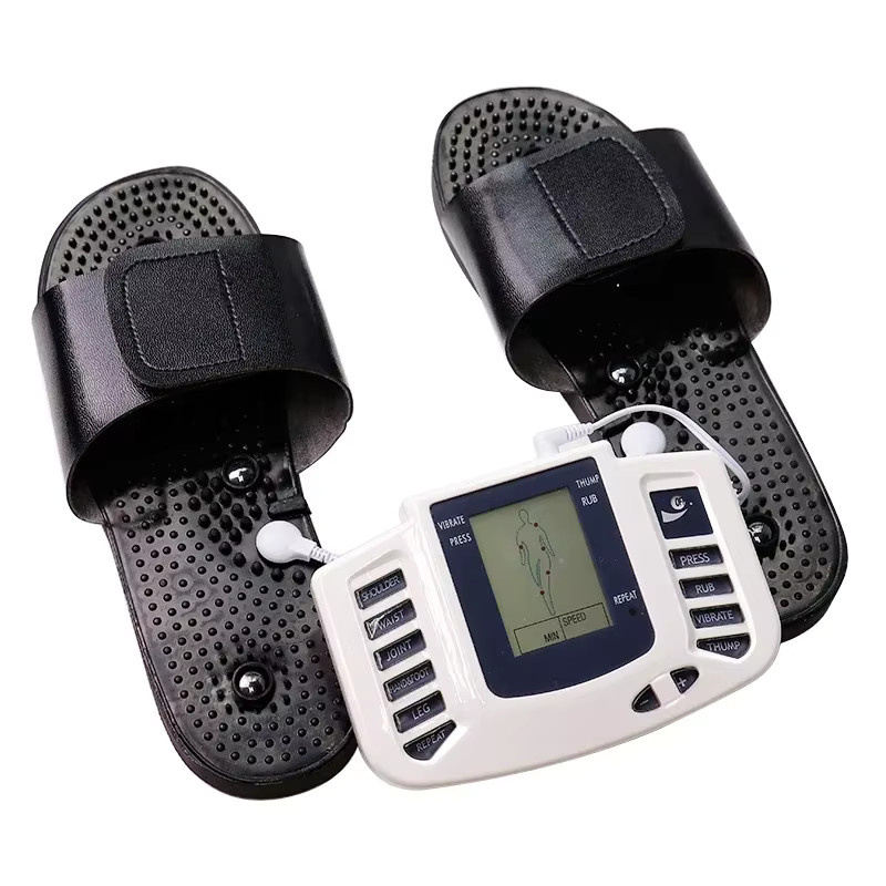Raiuleko Puls-Körpermassagegerät, Zweikanaliges Niederfrequenz-Akupunkturgerät, Unisex - Bild 2