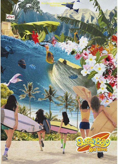 Red Velvet Mini-Album Velvet Summer Big Wave Ver. A in Multicolour - Bild 1