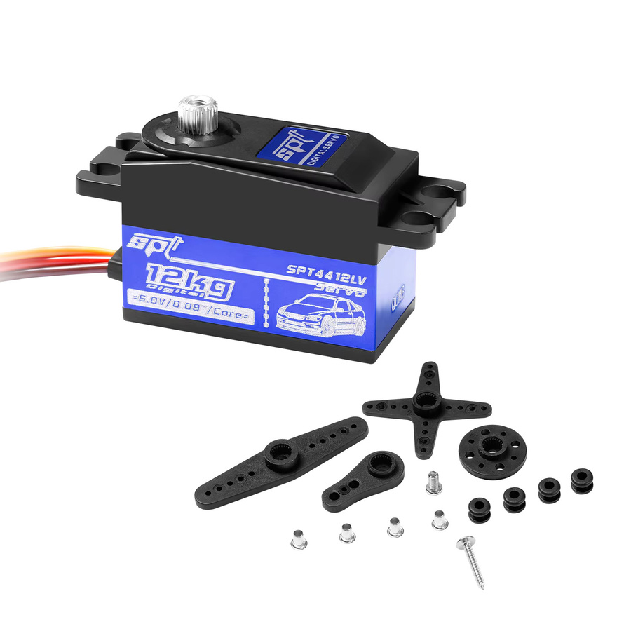 SPT 4412LV Digital Servo, Metallgetriebe, Kurzer Körper, Flaches Profil - Bild 4