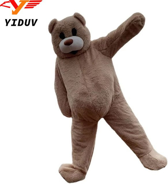 Potdemiel Tanzender Bär, Plüsch-Teddybär-Mann, Kostüm, Braun - Bild 1