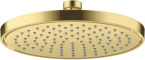 Hansgrohe Axor Kopfbrause Rain Rund Wandmontage Durchmesser: 22 cm gebürstetes Messing - Bild 1