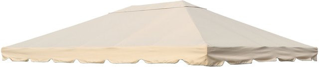 OUTFLEXX Ersatzdach für Sahara Pavillon aus Polyester in Beige, B/T: 300 x 400 cm - Bild 1