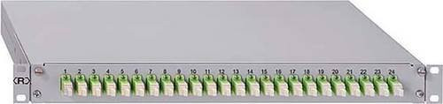 Rutenbeck LWL-Spleißbox OS2 APC E2000 in Grün, 12xLSH, 1 HE - Bild 1